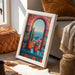 Saguaros Through Spanish Archways Dream