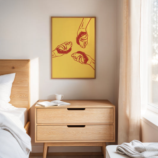 Croissants Dance In Morning Light