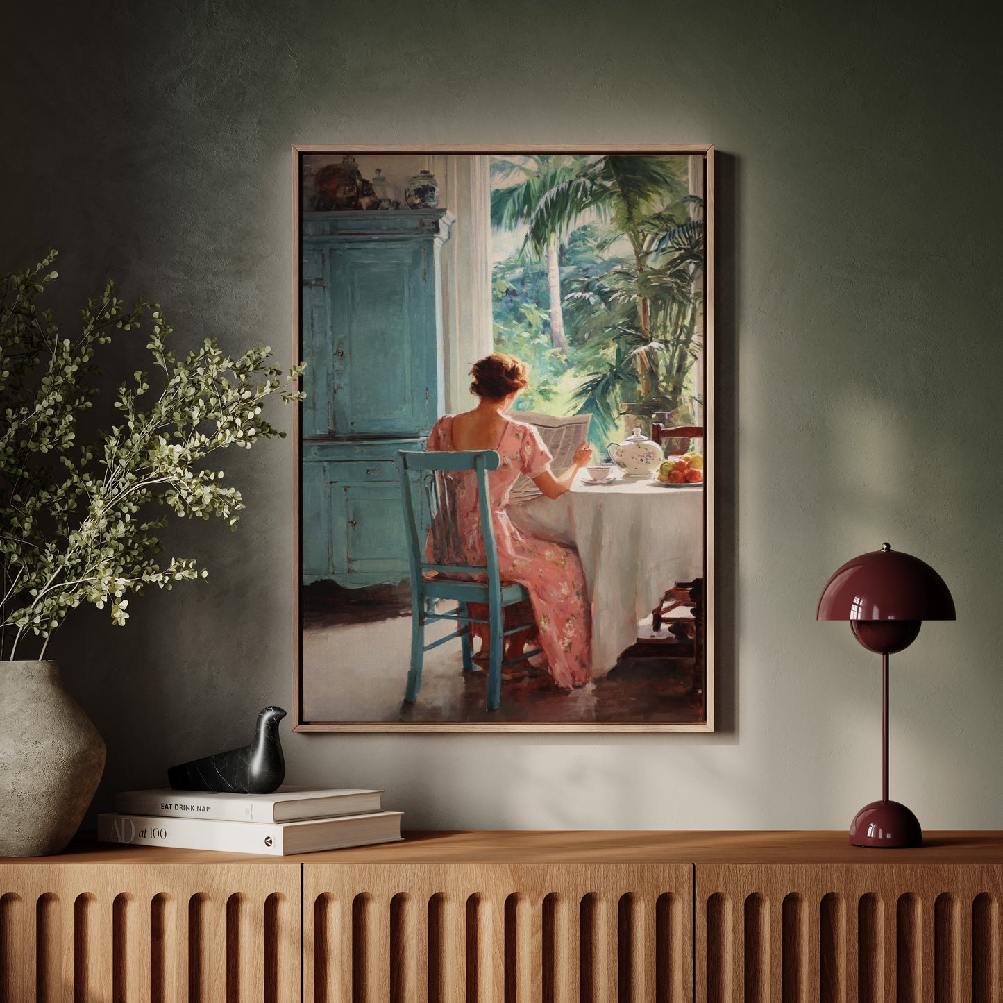 Morning Light Through Open Windows