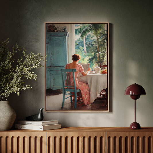 Morning Light Through Open Windows