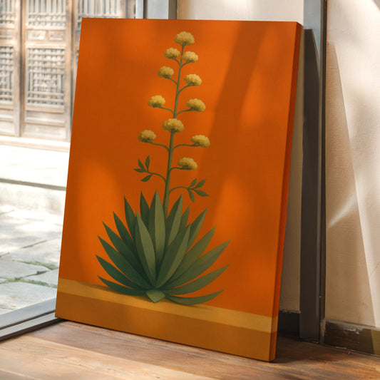 Blooming Agave