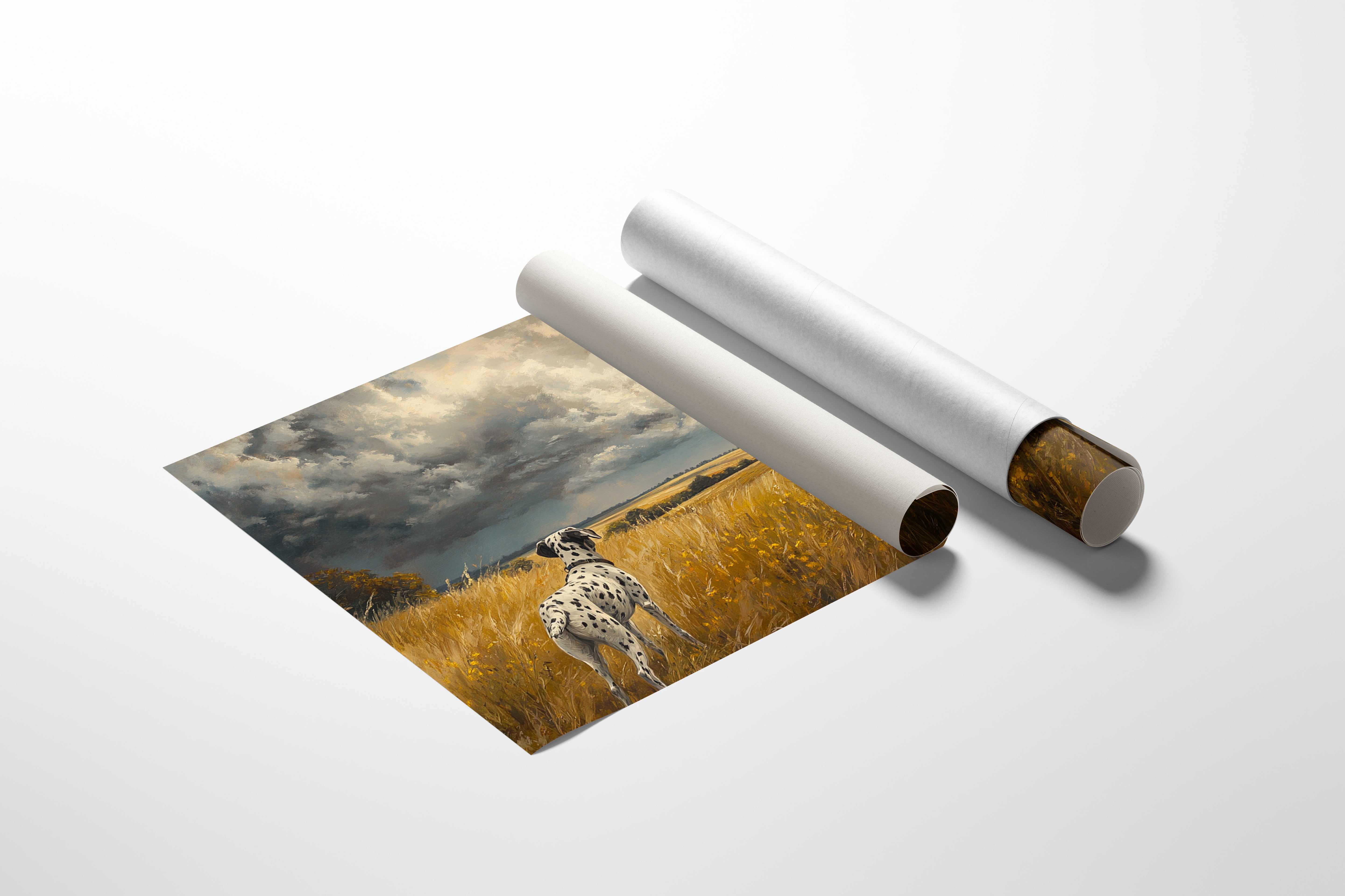 Storm Clouds Call A Dalmatian Home