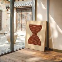 Time Flows In Terracotta Lines