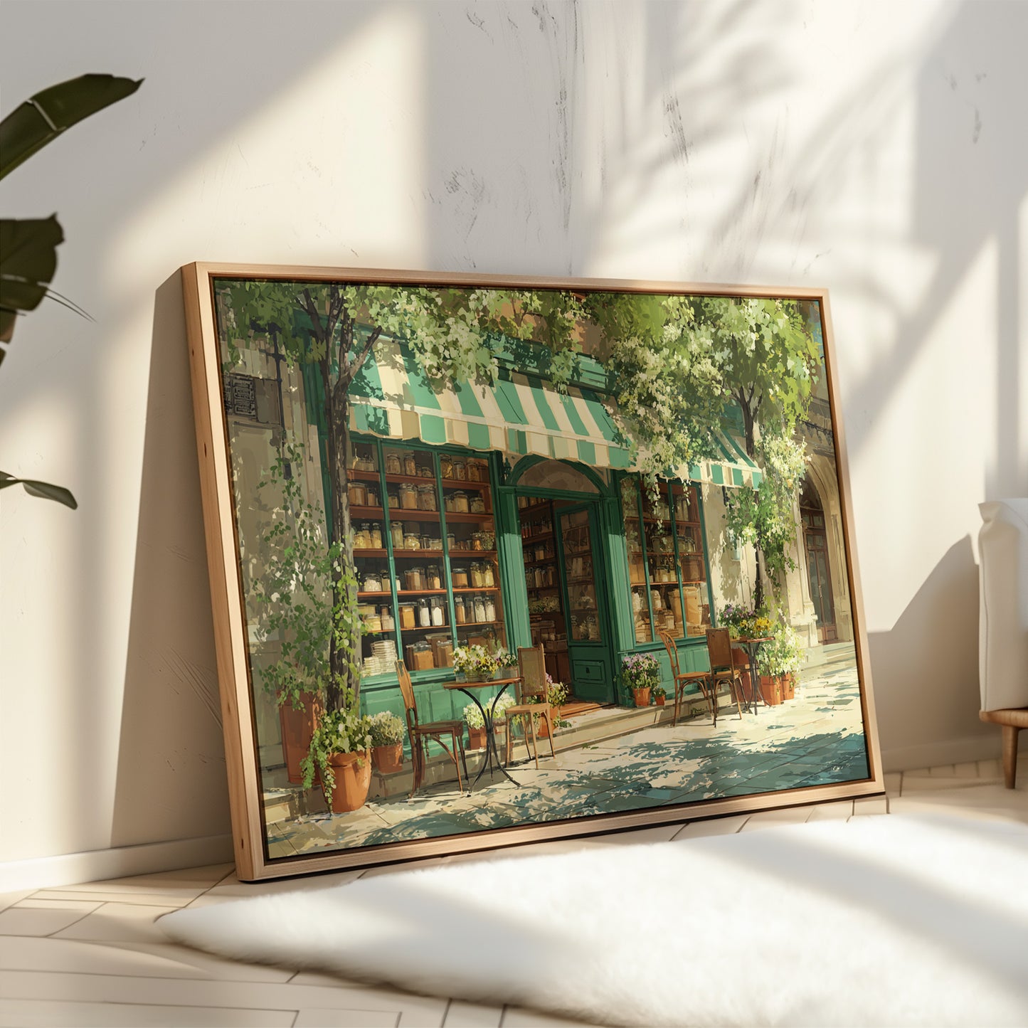 Summer Spills Into Corner Cafe