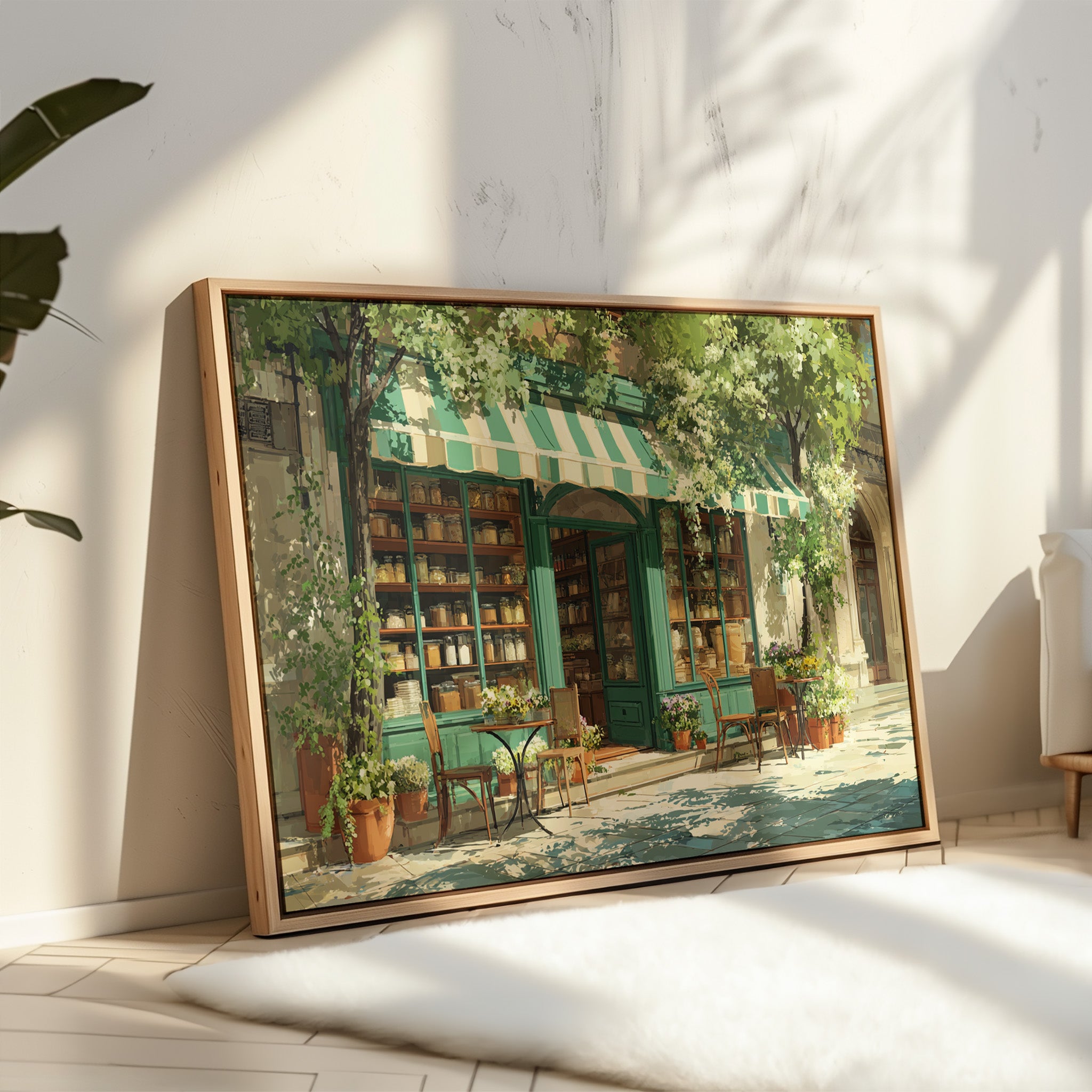 Summer Spills Into Corner Cafe