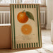 Vintage Orange Slice Botanical Study