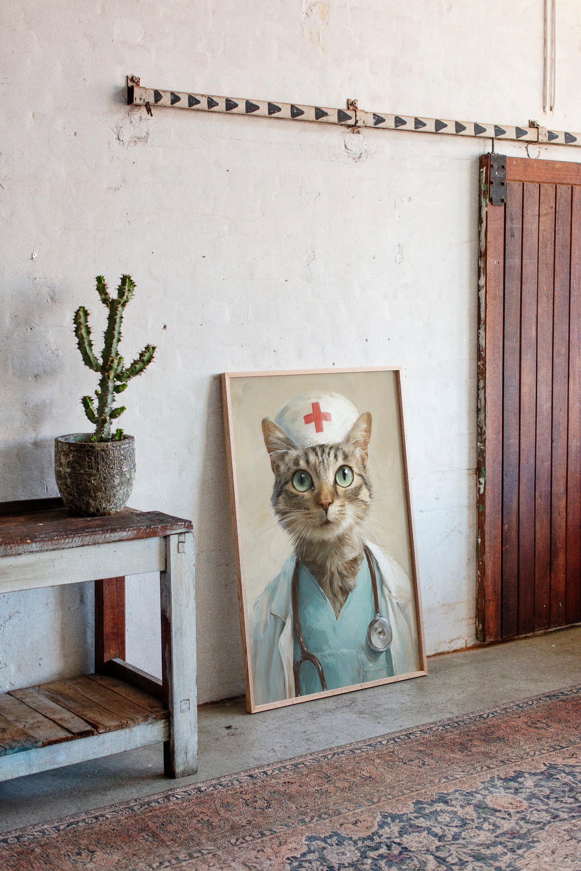 A Feline Healer's Gentle Touch