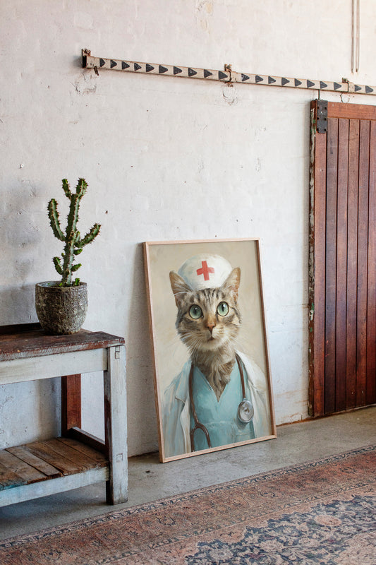 A Feline Healer's Gentle Touch