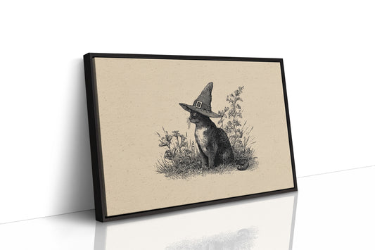 Feline Sorcery Among Meadow Herbs