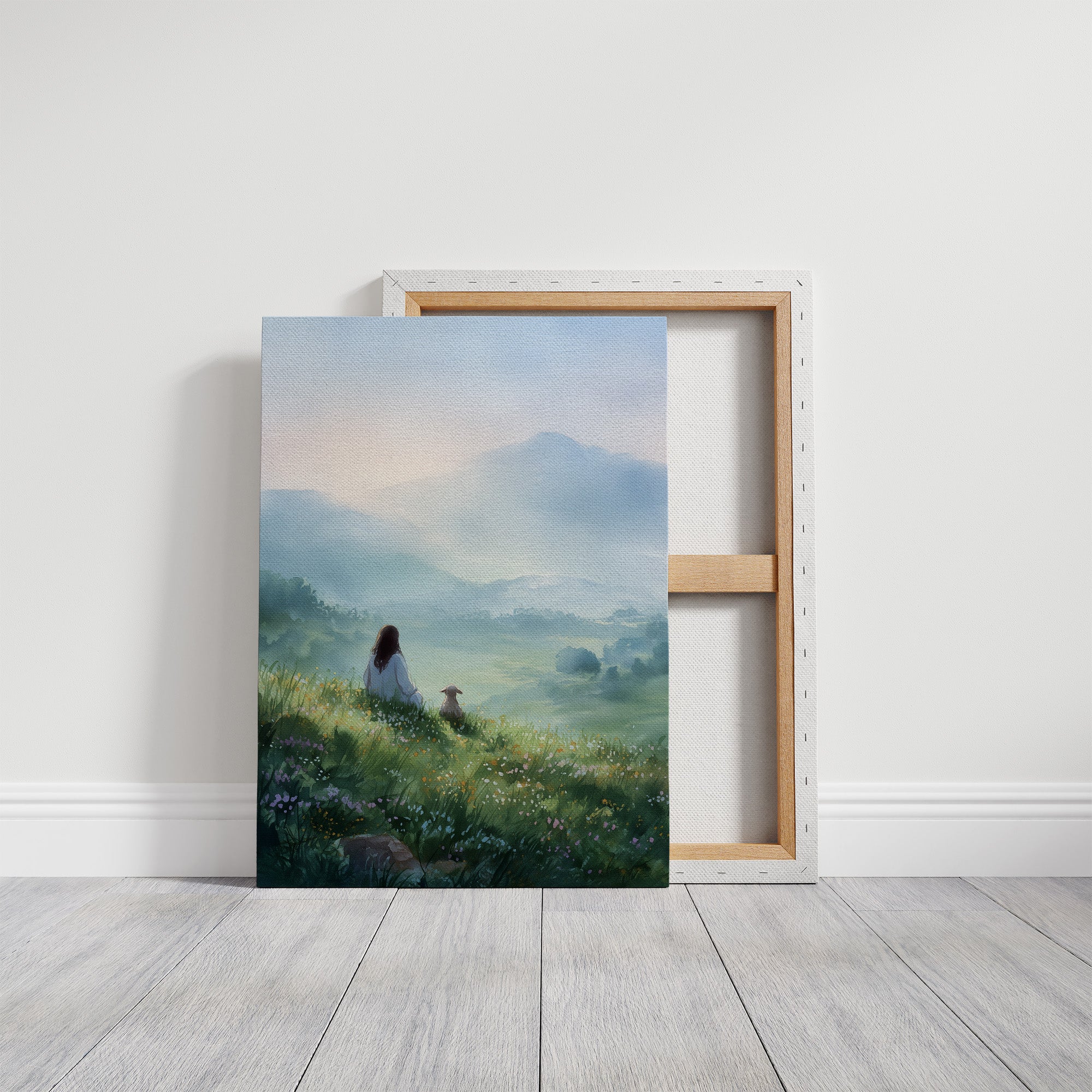Meadow Mornings With Loyal Friend