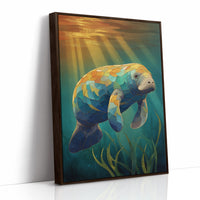 Gentle Giant In Sunlit Waters