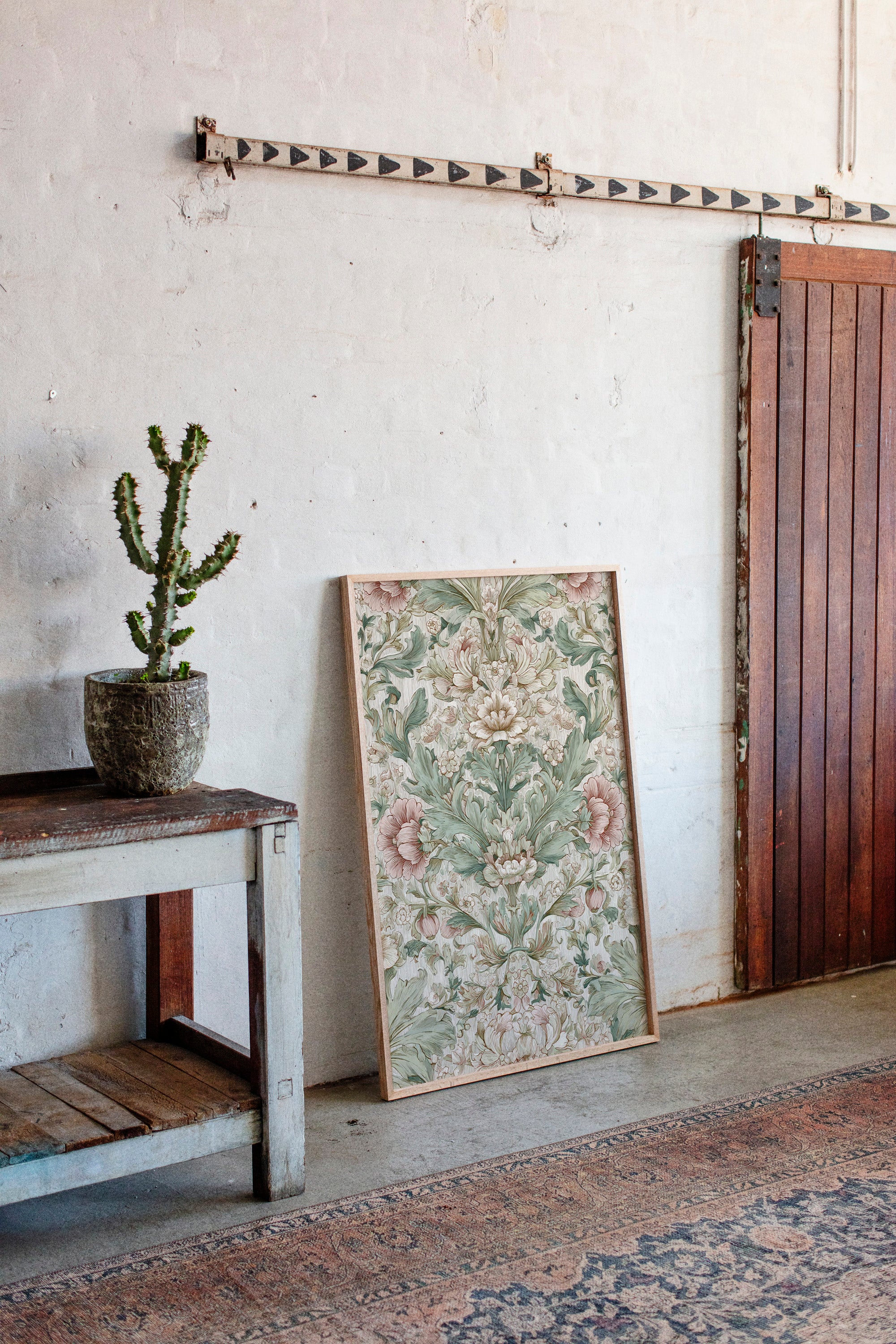 Petals Adorn the Silent Walls
