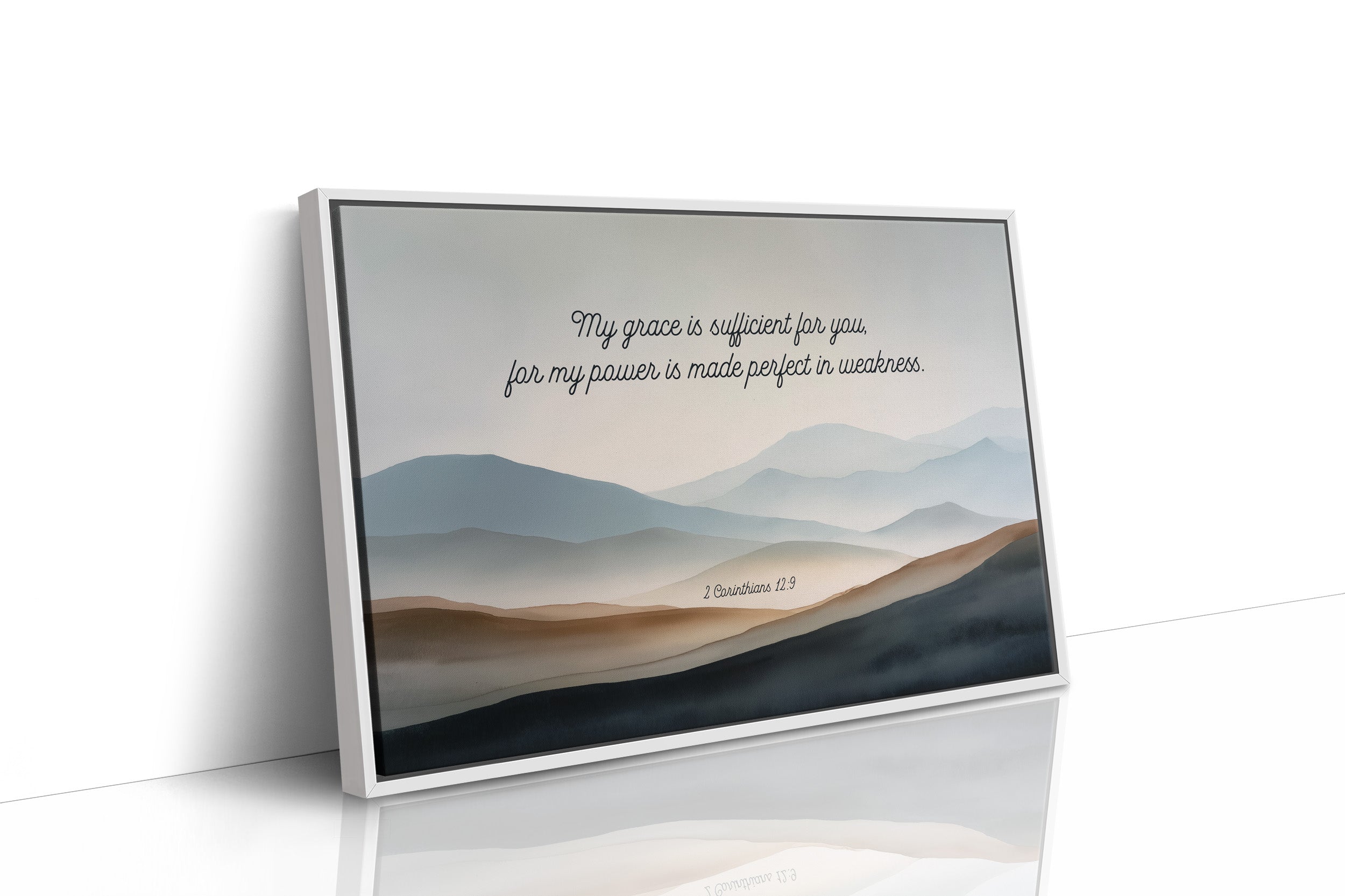 Misty Mountains Carry Sacred Verse