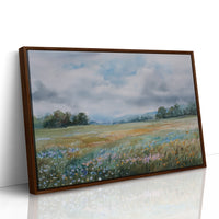 Wildflowers Between Sky And Field