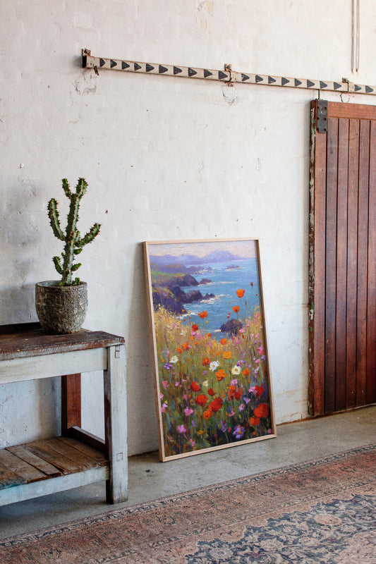 Where Waves Kiss Wildflowers