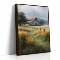 The Old Barn Remembers Rain