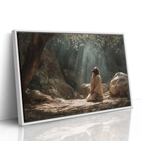 Sunbeams Pierce The Forest Silence