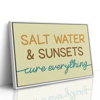 Salt Water Cures Everything (Sunset Hues)