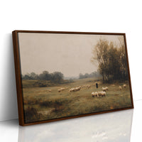 Shepherd's Path Through Autumn Fields