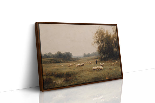 Shepherd's Path Through Autumn Fields