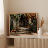 Autumn's Embrace at the Threshold
