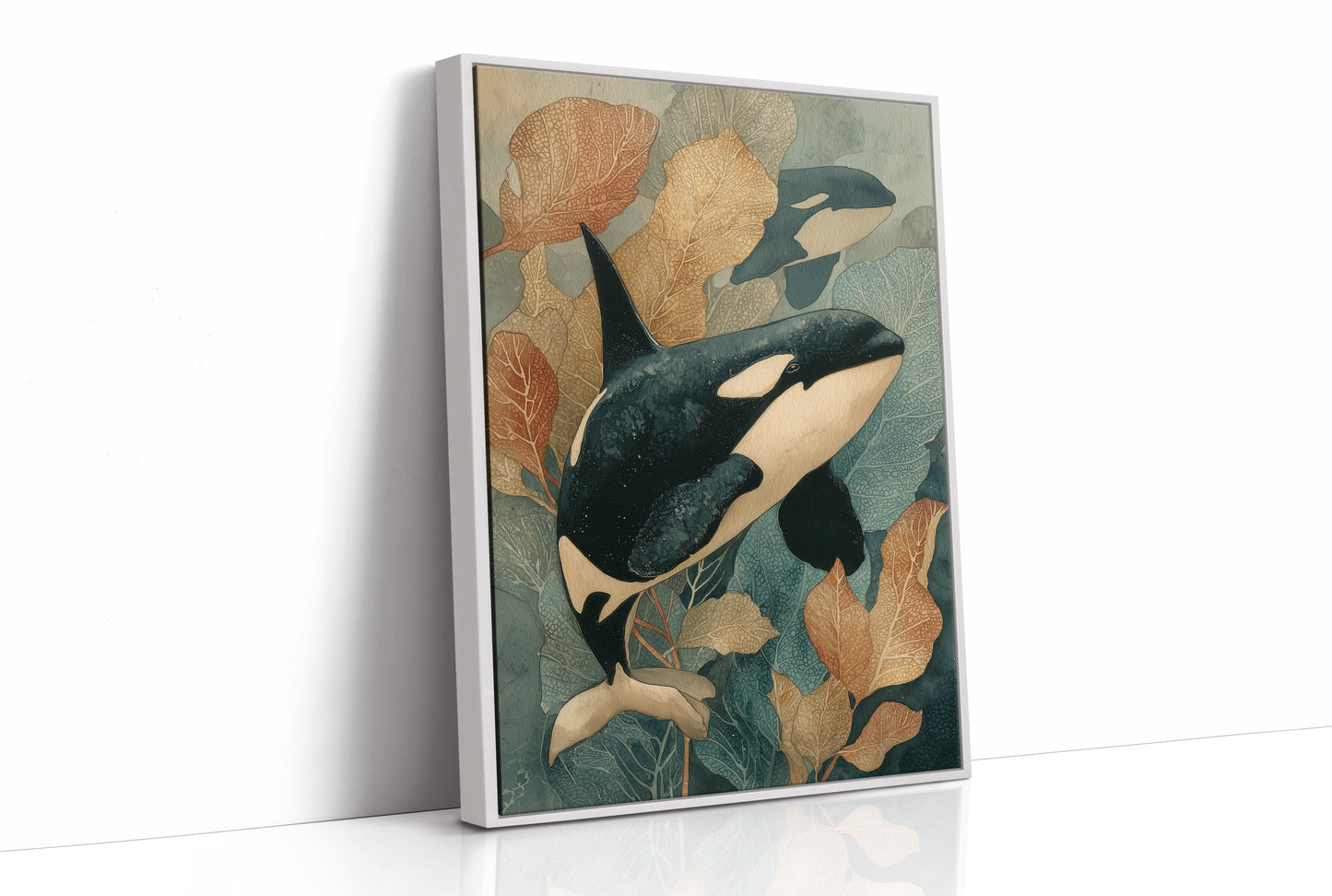 Two Orcas, One Current