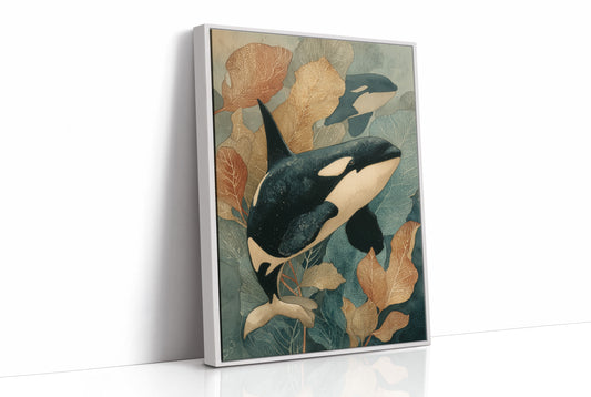 Two Orcas, One Current