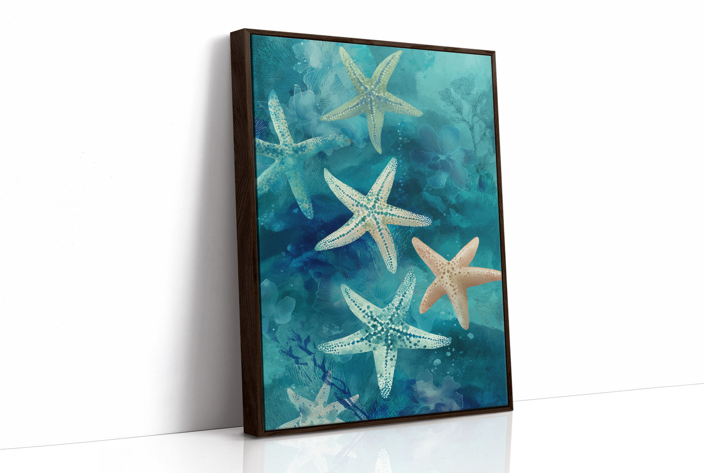 Celestial Navigators in Azure Depths