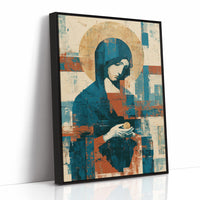 Halo in Blue and Rust