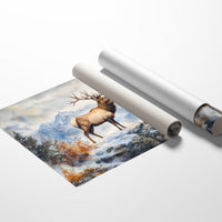 Winter Majesty Claims Mountain Peak