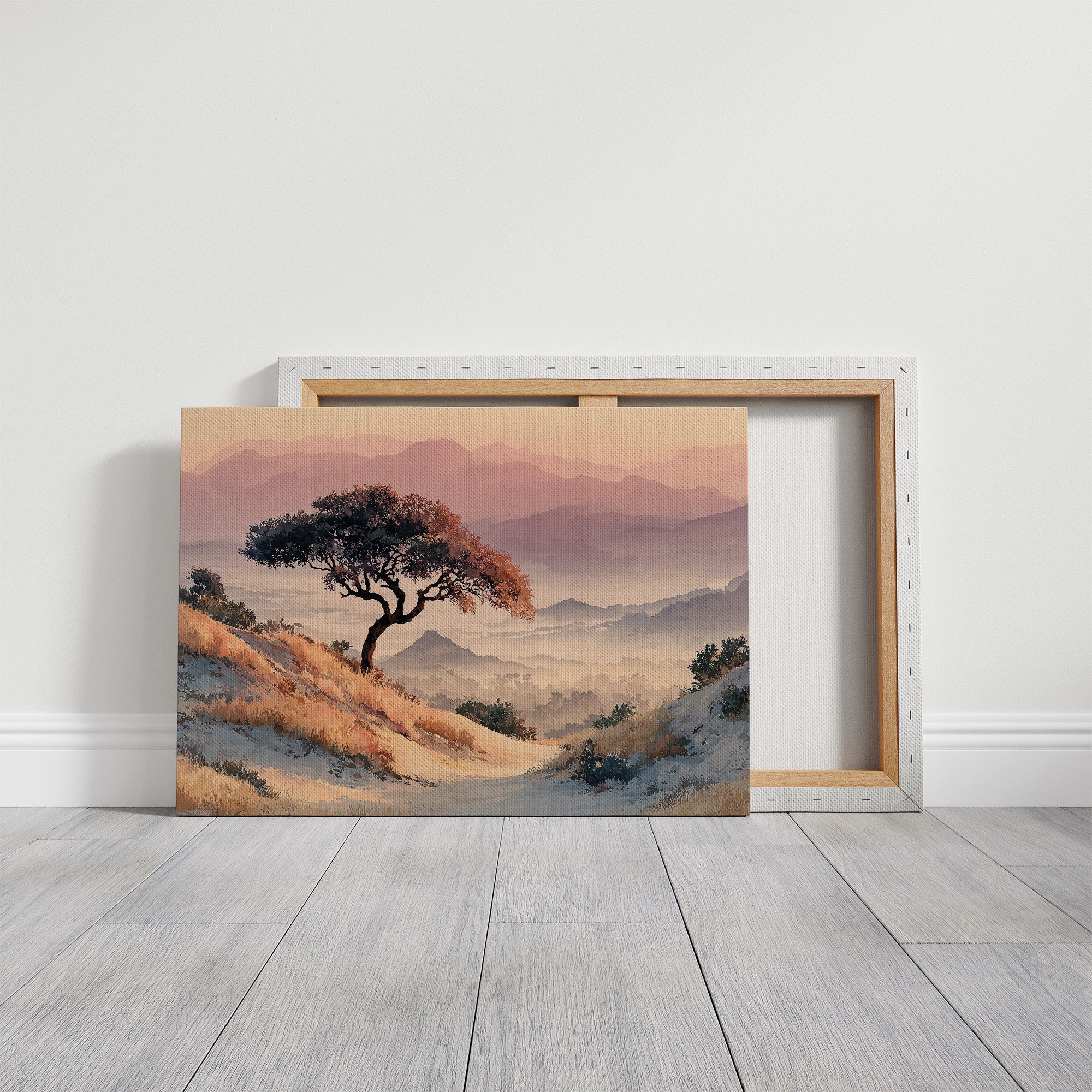 The Windswept Solitary Tree