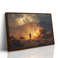 Pilgrim Faces The Sacred Flame