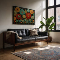 Midnight Garden Blooms In Color