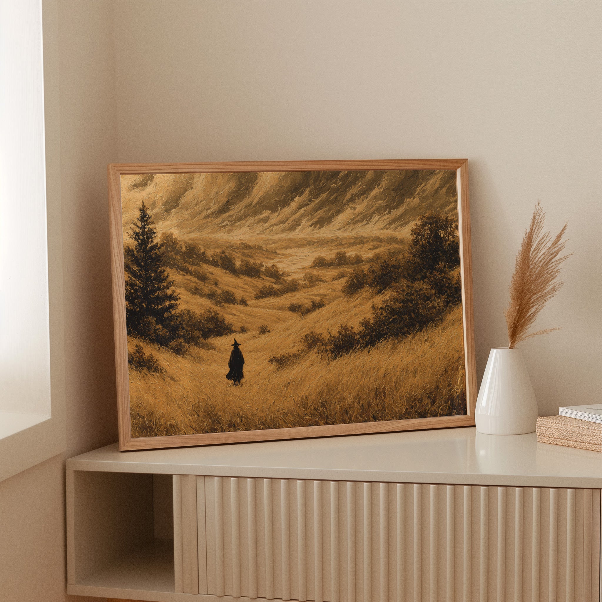 Wandering Through Golden Fields