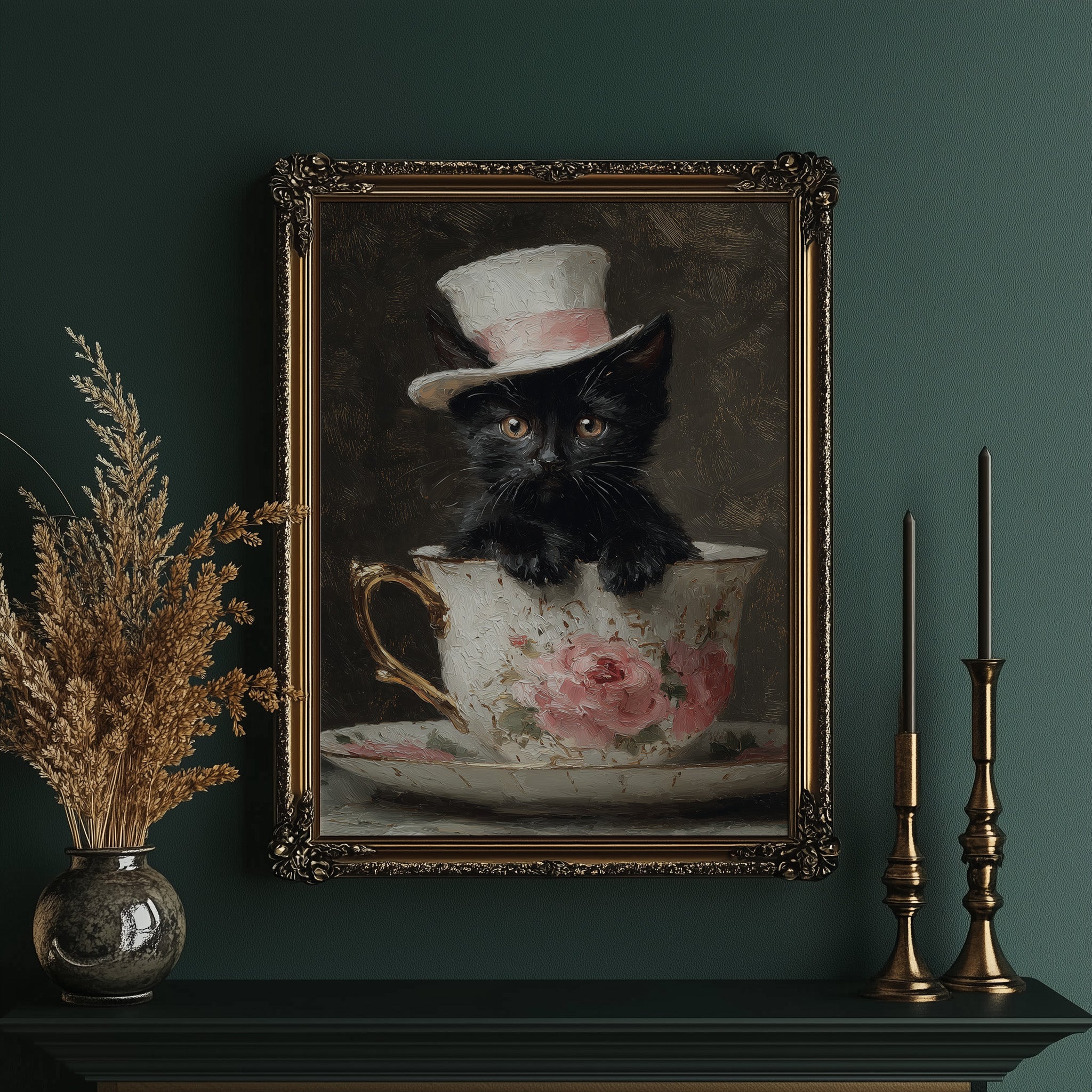 The Tiniest Guest at Tea