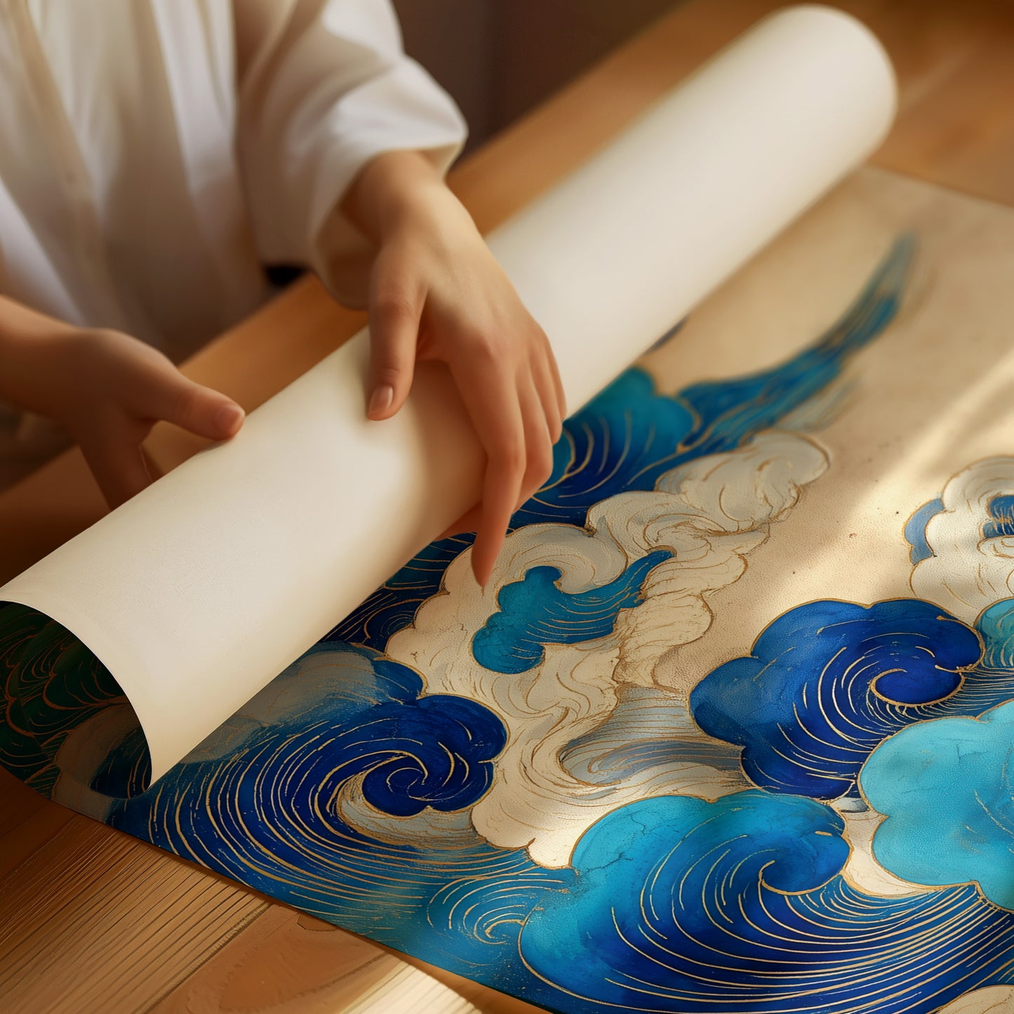 Ocean Spirits Dance Through Time