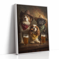 Three Dogs at Sundown Saloon