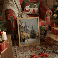 Winter Streets Glow With Promise