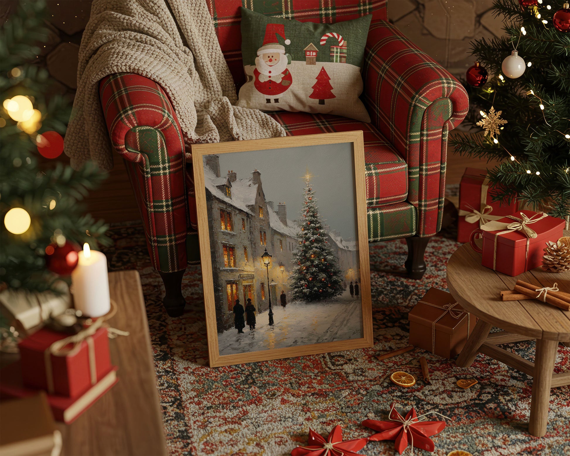 Winter Streets Glow With Promise