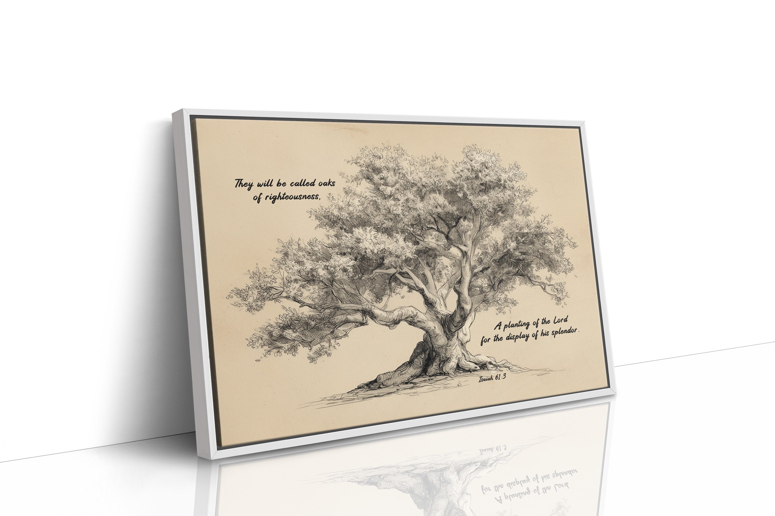Ancient Oak Whispers Biblical Truth