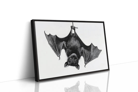 Nocturnal Scholar Hangs Between Pages