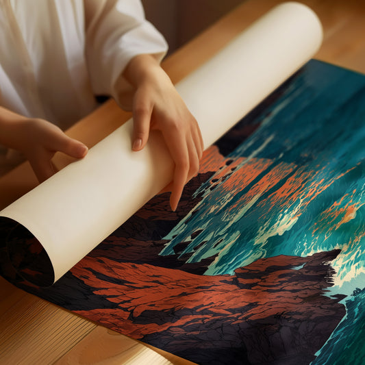 Coastal Cliffs Paint Summer's Farewell