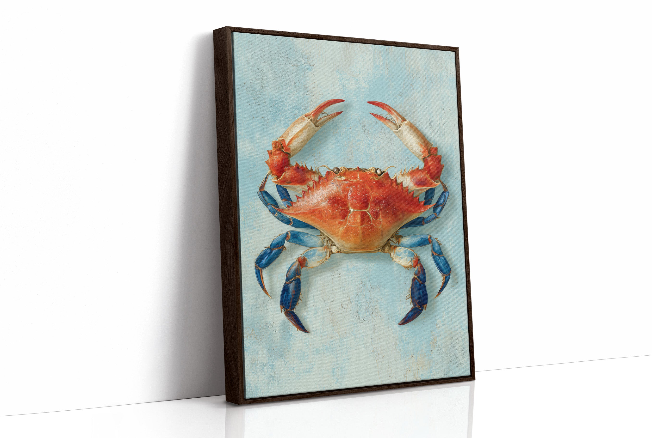 Coastal Guardian In Vibrant Repose