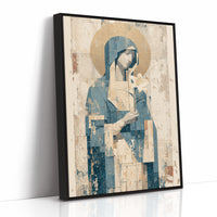 Seated Icon with Lily