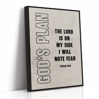 God’s Plan Over Fear