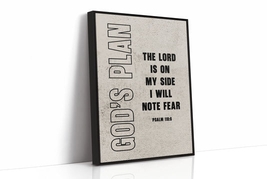 God’s Plan Over Fear