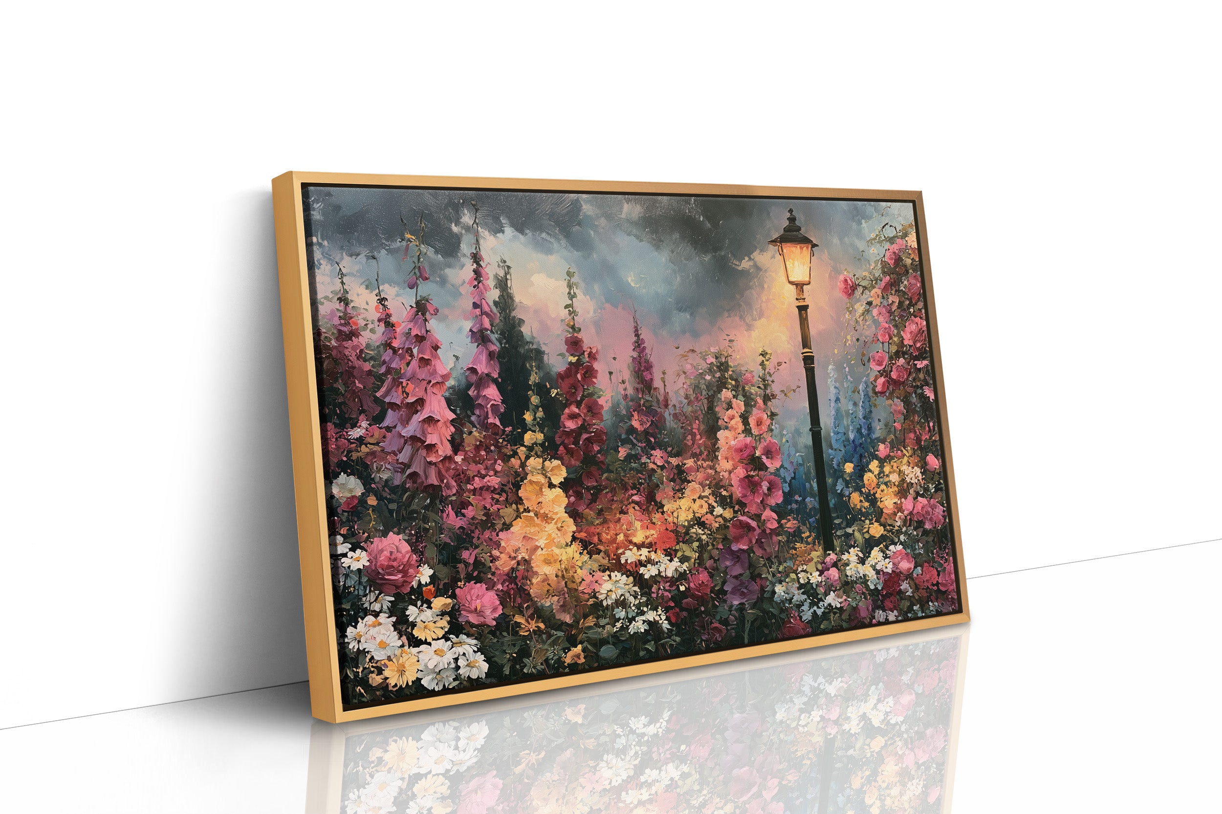 Lamplight in the Cottage Garden