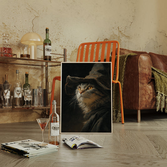 The Enigmatic Feline Mage