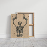 Hands Up: Engraved Skeleton Outlaw