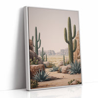 Desert Sentinels Guard Ancient Valley